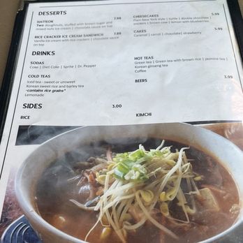 The Crazy Noodle - Menu - Korean Near Me - Memphis, Tennessee