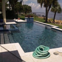 Aqua-Rite Pools & More - Beautiful day on the job!
