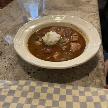 Café Amelie - Chicken and Andouille Gumbo - Breakfast & Brunch Near Me - New Orleans, Louisiana Café Amelie - Chicken and Andouille Gumbo - Breakfast & Brunch Near Me - New Orleans, Louisiana