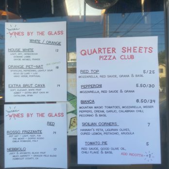 Quarter Sheets - menu 8/21/22 - Pizza Near Me - Los Angeles, California Quarter Sheets - menu 8/21/22 - Pizza Near Me - Los Angeles, California