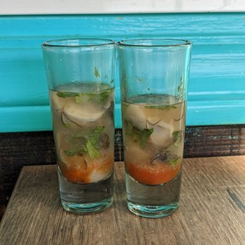 Coyote Grill - Oyster shooters - Mexican Near Me - Laguna Beach, California