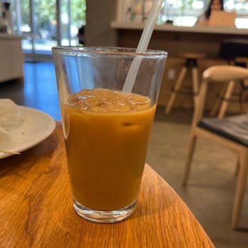 Arcade Downtown - Draft latte, cold brew, oat milk and agave - Cafes Near Me - Riverside, California