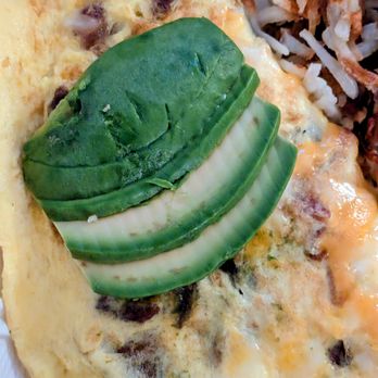 Antoine's Cafe - Bacon and guacamole omelette. 8/2/26 - Breakfast & Brunch Near Me - San Clemente, California