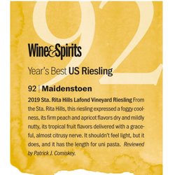 Maidenstoen wine - Wine reviews & accolades