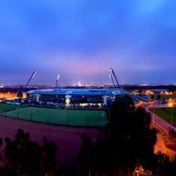 Hotel Sportforum - Nächtlicher Ausblick über die Hansestadt Rostock - Hotel Sportforum