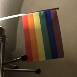 Café Flirt Bar - Can't even get the gay colors right.