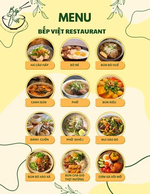 Menu photo 7 Bếp Việt Fountain Valley, CA Menu photo 7 Bếp Việt Fountain Valley, CA