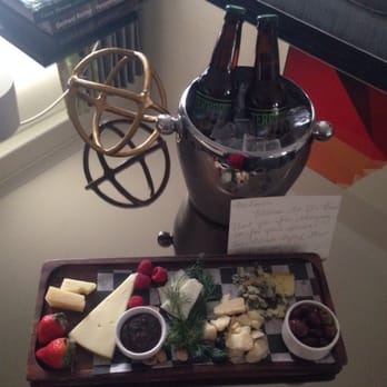 Kimpton Brice Hotel - Welcome cheese plate and beer for our birthday visit! - Hotels Near Me - Savannah, Georgia Kimpton Brice Hotel - Welcome cheese plate and beer for our birthday visit! - Hotels Near Me - Savannah, Georgia