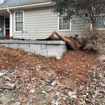 Venator Solutions - Retaining wall under construction - Landscaping Near Me Venator Solutions - Retaining wall under construction - Landscaping Near Me