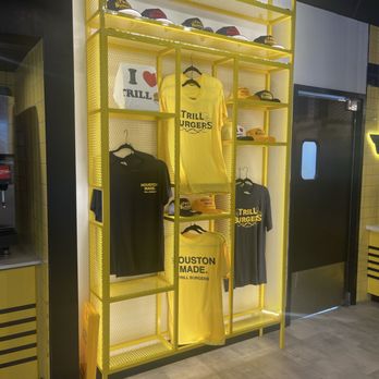 Trill Burger - Inside, merchandise. - Burgers Near Me - Spring, Texas