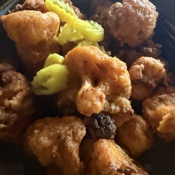 Heck’s Cafe - Buffalo cauliflower - New American Near Me - Beachwood, Ohio Heck’s Cafe - Buffalo cauliflower - New American Near Me - Beachwood, Ohio