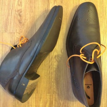 Dr Shoe Worthington - Pair of John Varvatos chukka boots that had protective soles added to the bottom to protect these great boots! - Shoe Repair Near Me - Columbus, Ohio Dr Shoe Worthington - Pair of John Varvatos chukka boots that had protective soles added to the bottom to protect these great boots! - Shoe Repair Near Me - Columbus, Ohio