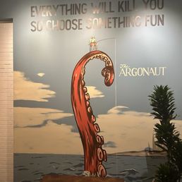 Bathroom mural