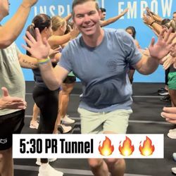 Burn Boot Camp - Getting a pr with a big smile
