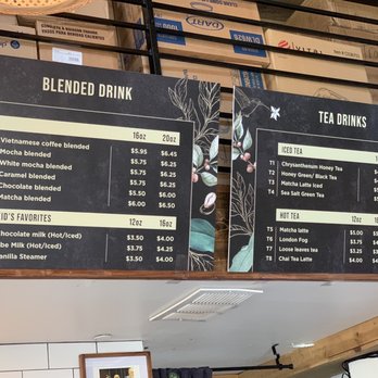 Coffeeholic House - Menu 9/2021 - Coffee & Tea Near Me - Seattle, Washington