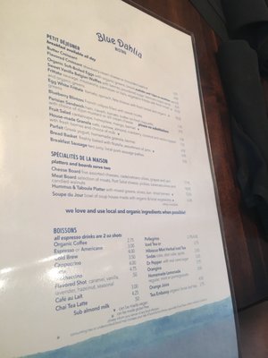 Menu photo 6 Blue Dahlia Bistro San Marcos, TX