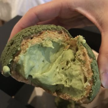 Bibble & Sip - Matcha cream puff - Coffee & Tea Near Me - New York, New York
