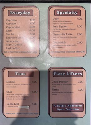 Menu photo 2 Mad Lab Coffee Roasters Los Angeles, CA