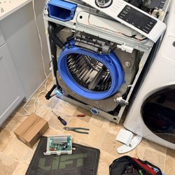 Fix Spark Appliance Repair - GE front load washer; inverter board replacement; in San Marcos