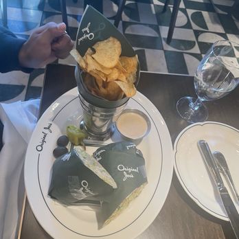 Original Joe's - The Caesar wrap with homemade chips - Italian Near Me - Walnut Creek, California Original Joe's - The Caesar wrap with homemade chips - Italian Near Me - Walnut Creek, California