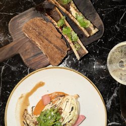 Ember - Roasted cabbage and bone marrow