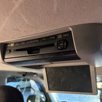 Superior Sounds and Tint - The factory dvd/screen system that came with the vehicle. - Car Stereo Installation Near Me - Pittsburg, California