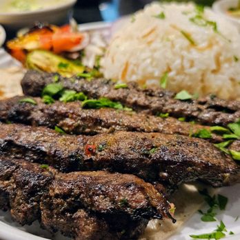 Al-Basha - Beef & Lamb Kofta - very good and generous! - Middle Eastern Near Me - Paterson, New Jersey