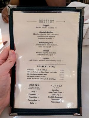 Menu photo 7 Mothers and Sons Trattoria Durham, NC