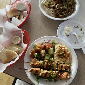 Mediterranean Bistro - E4. Chicken Kebab E5. Gyro Plate - Mediterranean Near Me - Kennesaw, Georgia