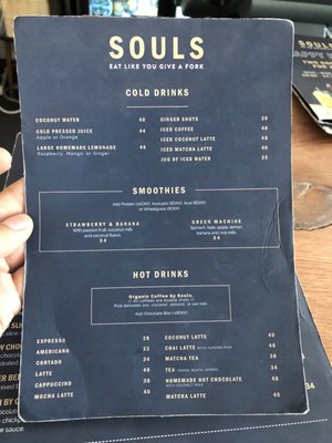 Menu photo 3 Souls Copenhagen, 84 Menu photo 3 Souls Copenhagen, 84
