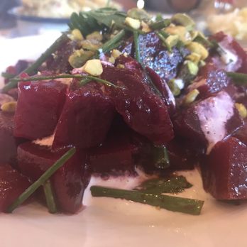 Wursthall - Beets and horseradish ($12) - German Near Me - San Mateo, California