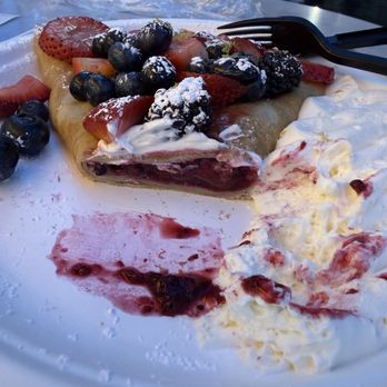 Dominique Ansel Marche - The Berry crêpe Is filled with a yummy mix of berries. - French Near Me - Las Vegas, Nevada