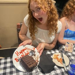 Double chocolate cake
