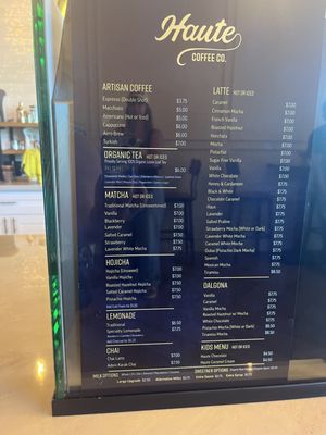 Menu photo 2 Haute Coffee Roseville, CA Menu photo 2 Haute Coffee Roseville, CA