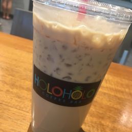 Iced macadamia nut latte Iced macadamia nut latte