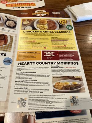 Menu photo 1 Cracker Barrel Old Country Store Gainesville, TX Menu photo 1 Cracker Barrel Old Country Store Gainesville, TX