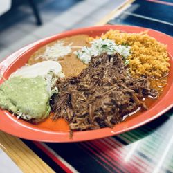 El Burrito Taqueria - Birria Plate