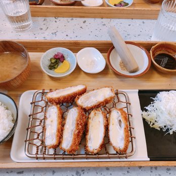 Saku - Cheese Katsu Set - Japanese Near Me - Vancouver, British Columbia Saku - Cheese Katsu Set - Japanese Near Me - Vancouver, British Columbia