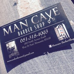 Mancave Barbershop - Business Card