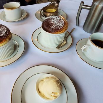 Le Souffle - Grand Mariner souffle & passion fruit mango souffle w/ ice cream - French Near Me - Carmel-by-the-Sea, California Le Souffle - Grand Mariner souffle & passion fruit mango souffle w/ ice cream - French Near Me - Carmel-by-the-Sea, California