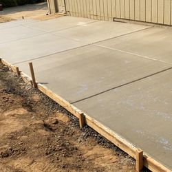 Aladdin General Construction - Broom Finish RV Pad
