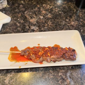 Gotetsu - Kushiyaki and Sake House - Ribeye with chili and roasted garlic - Japanese Near Me - Ventura, California