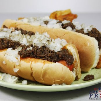 JT's American Pride - two chili dogs on a plate - Food Trucks Near Me JT's American Pride - two chili dogs on a plate - Food Trucks Near Me