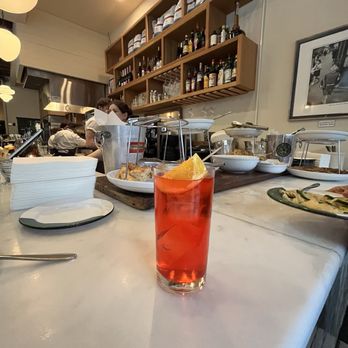 Babas on Cannon - Campari spritz - Cafes Near Me - Charleston, South Carolina Babas on Cannon - Campari spritz - Cafes Near Me - Charleston, South Carolina