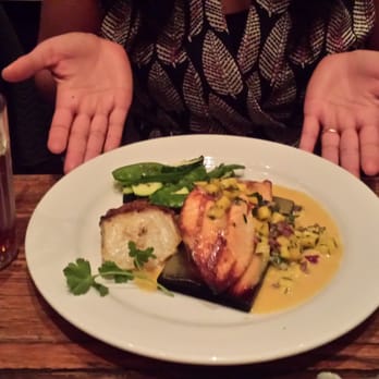 Jane - New Brunswik Salmon on a Cedar Plank - New American Near Me - Santa Barbara, California