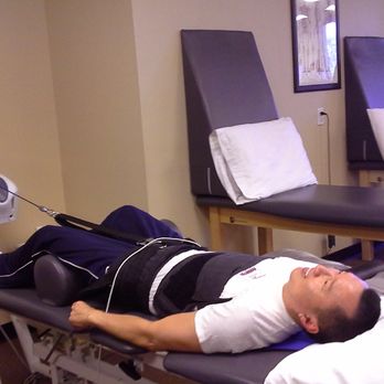 ATI Physical Therapy - Getting some much-needed relief through traction. - Physical Therapy Near Me - Phoenix, Arizona