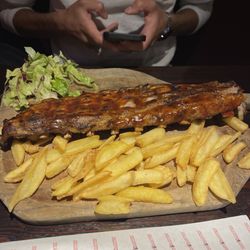 Red Garter - 1/2 rack of baby ribs