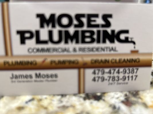 Moses Plumbing