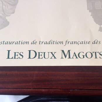 Les Deux Magots - French Near Me - Paris, 75 Les Deux Magots - French Near Me - Paris, 75