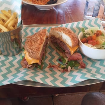 Marina Bay - Burger and fries was ok. Seafood pasta not so good. Seafood soup was ok. - Seafood Near Me - Barcelona, B Marina Bay - Burger and fries was ok. Seafood pasta not so good. Seafood soup was ok. - Seafood Near Me - Barcelona, B